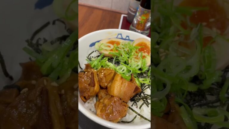 松屋激レア商品！限定店舗 魯肉飯