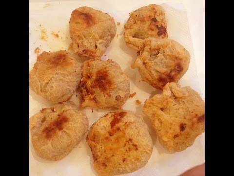 お弁当今日の一品  油揚げ巾着チーズカレーパン？OBENTO  today's one article