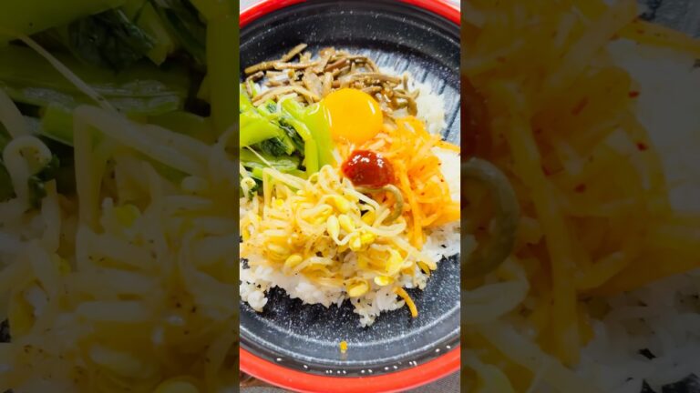 【レンジメートプロ 】ビビンバ作ってみた！