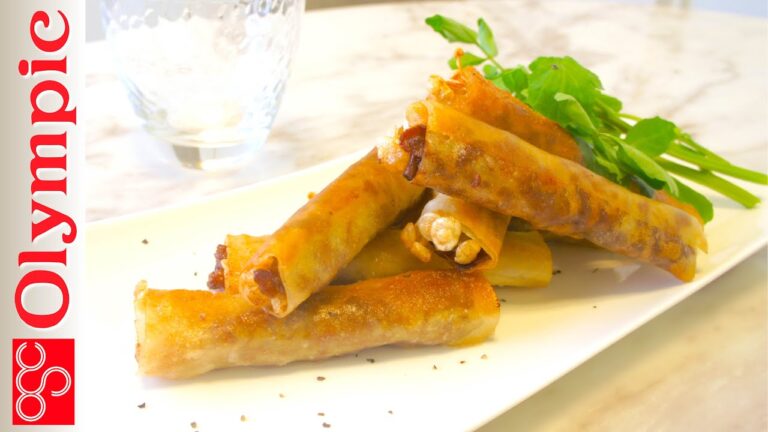 オリンピックの超簡単レシピ　おつまみ肉春巻きの作り方
