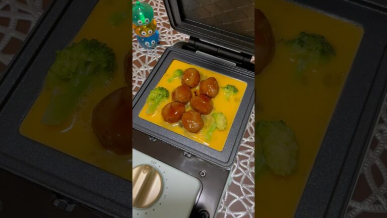 ミートボールでチーズがとろけるホットサンド #料理 #簡単レシピ #おうちごはん #チーズ