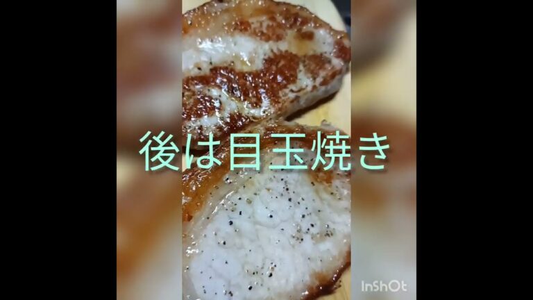 今日のお弁当🍱シリーズ手抜きカレー【ローストポークカレー半熟卵のせ＆🐟魚のフライおまけ付き】