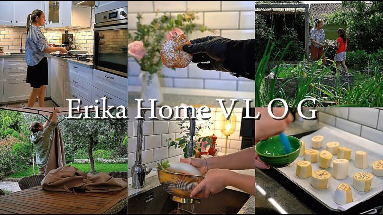 VLOG ITALIA | Prima raccolta, Frittele di mele, Melanzane al forno. Donna di casa con Amor