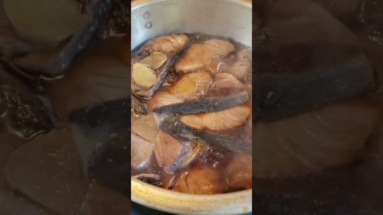 夕飯🍚は、ナスのみぞれポン酢炒めブリの照り焼き 😋