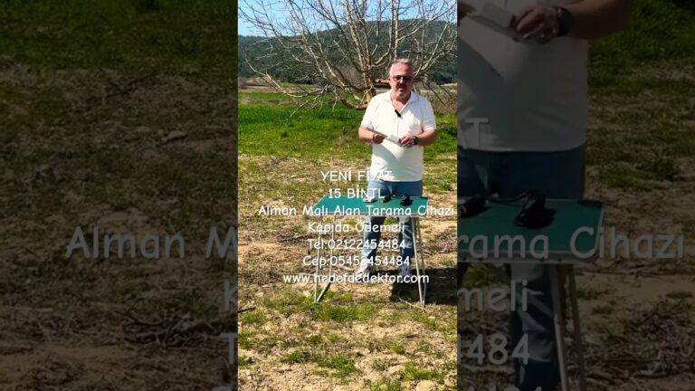 YENİ FİYAT alman malı alan tarama 15 BİNTL #hedefdedektor