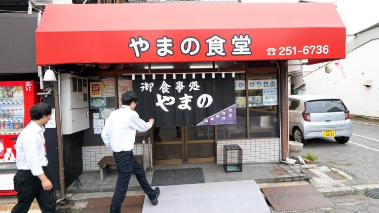 脅威の６５０円定食！タクシードライバーが毎日通う究極のセルフサービス食堂。丨Japanese Street Food