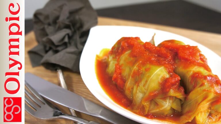 オリンピックの超簡単レシピ　ロールキャベツの作り方