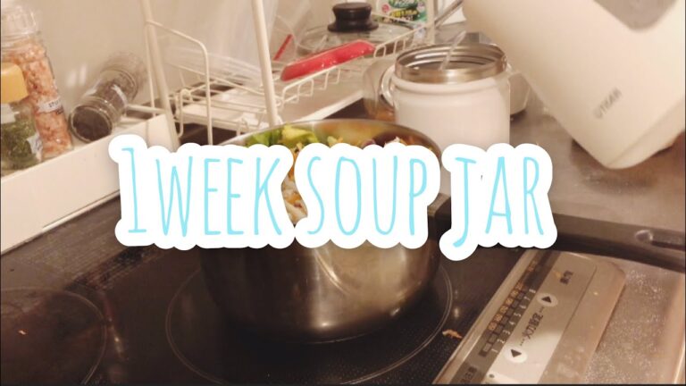 【朝の支度】スープジャーお弁当の1週間/1 week soup jar lunch