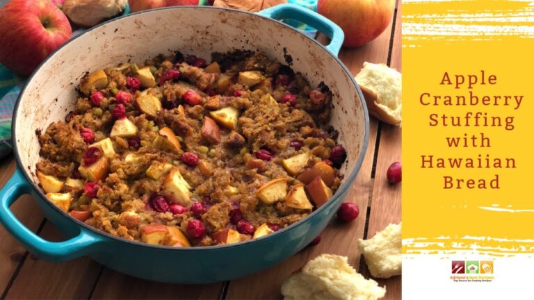 Apple Cranberry Stuffing
