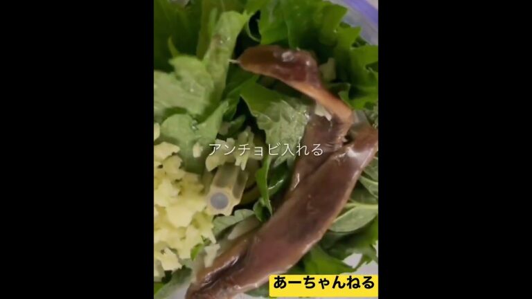 大葉大量消費したい時レシピ