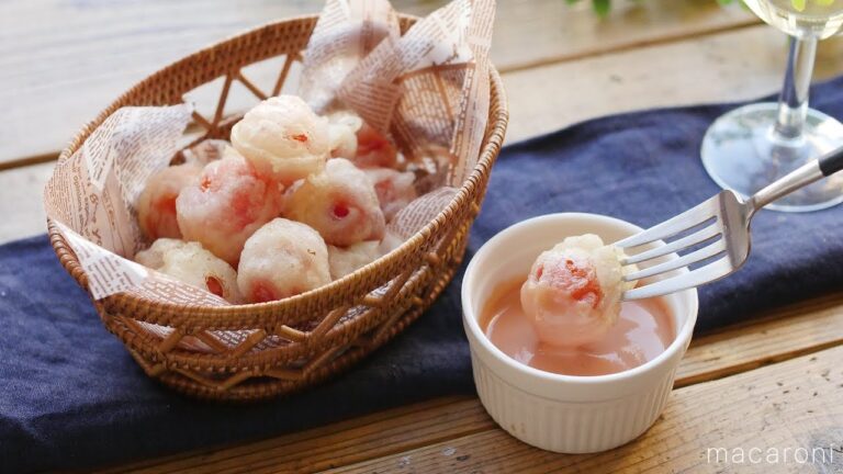 サクッと甘味たっぷり♪ ミニトマト の フリット の レシピ