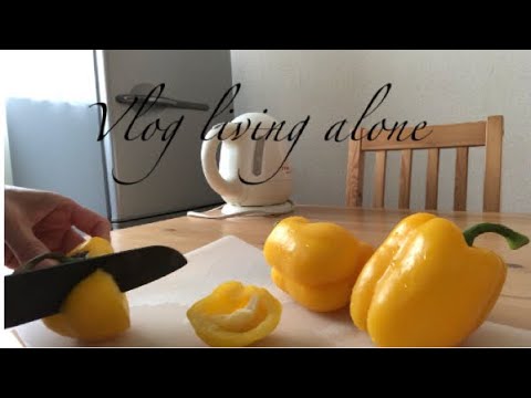 [シンプルライフ]簡単で美味しい無限パプリカ　/ 朝の掃除　/ アメリカンカールの三毛猫ちょび[vlog #39]
