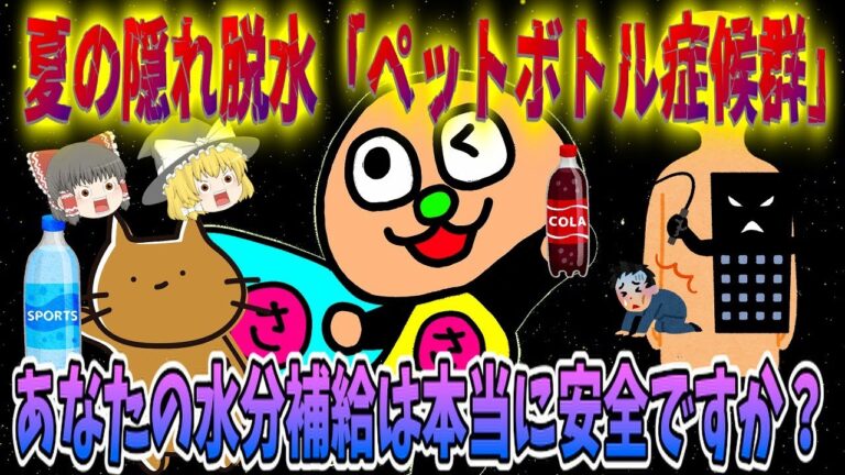 【熱中症対策公開！】超危険！スポーツドリンクの飲み過ぎで糖尿病に？ ペットボトル症候群の恐怖とその対策！