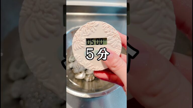 アサリの時短砂抜き　#ライフハック #裏ワザ #主婦 #ズボラ主婦 #時短#アサリの砂抜き#簡単砂抜き#shorts