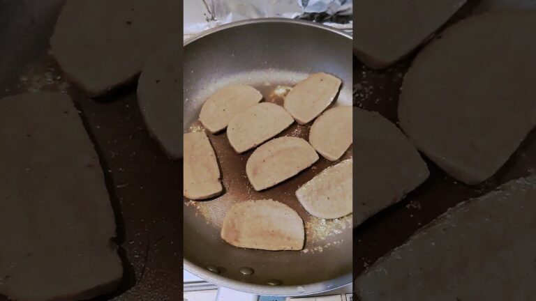 黒はんぺん　バター焼き