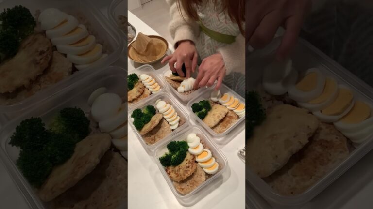 平日5日分の、節約ダイエット弁当。弁当ごと丸ごと冷凍して作り置きする#shorts #ダイエット #節約
