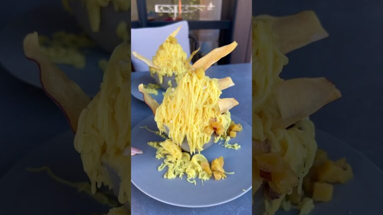 さつまいもスイーツ専門店の芋パフェがすごすぎた🍠クリームにもソフトにも蜜芋を使っててめちゃめちゃ濃厚！#shorts #東京グルメ #japanesefood #japan #カフェ巡り