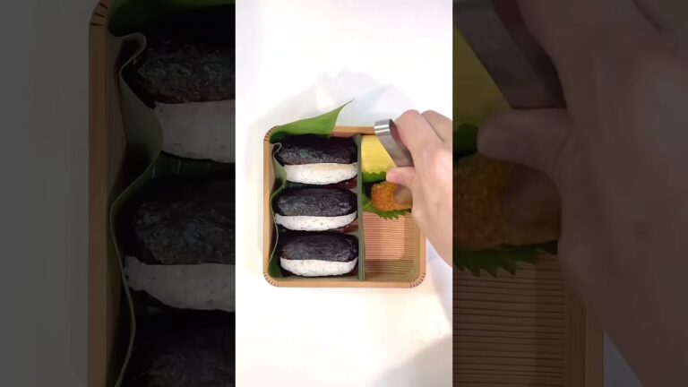 コッペサンドおにぎり弁当　#shorts #お弁当作り #弁当