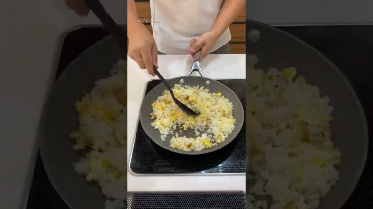 ちくわ天チャーハンの作りかた #Shorts