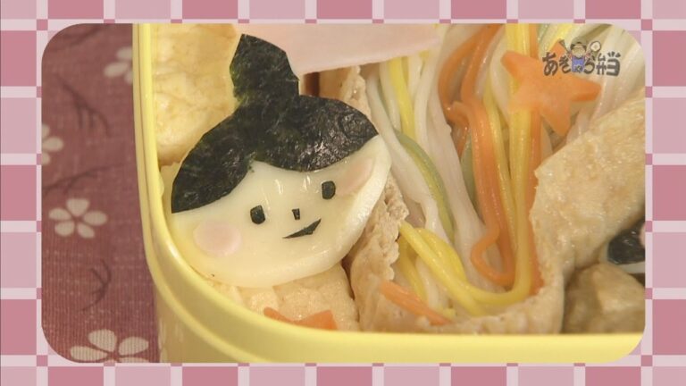 『七夕弁当』さまざまなキャラ弁作りに挑戦！濱田明良の「あきゃら弁当！」