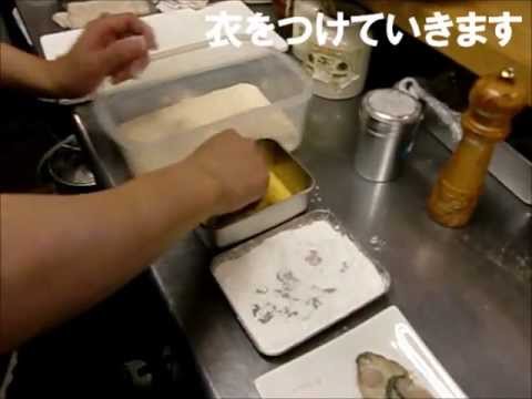 広島牡蠣レシピ　簡単牡蠣フライと漬物でできるタルタルソースの作り方