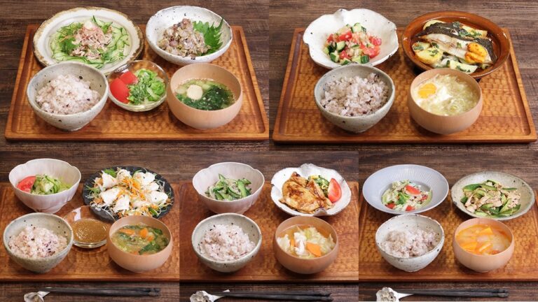 【薬剤師の健康料理】夏に食べたい  薬味たっぷり低脂質な夕飯 3800円  一週間献立 (2025年5月 5日間)｜(603)