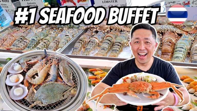 2000円台で海鮮食べ放題！🇹🇭 タイに来たら、ここ！バンコクで今一番人気のシーフード ビュッフェ