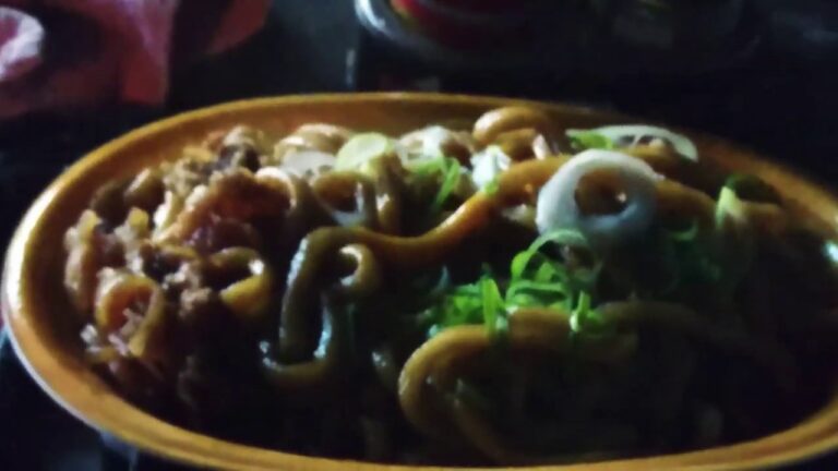 ＃ファミリーマート＃すき焼き風うどん