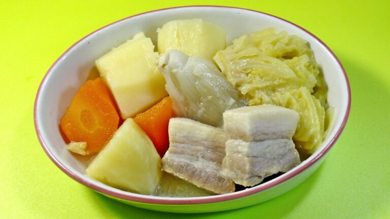 圧力鍋で塩豚ポトフ【Salt pig pot au feu in pressure cooker】