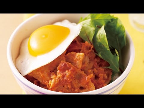 カフェ風トマトジンジャー豚丼