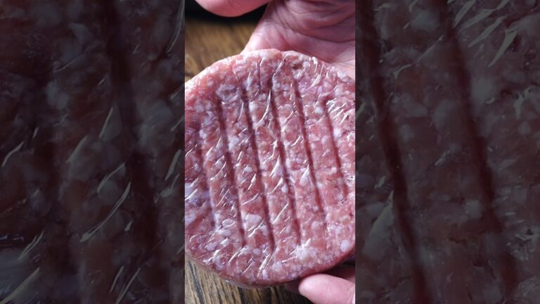 【材料2つ】ほぼこねない＆肉100%のハンバーグ #料理 #レシピ #ハンバーグ