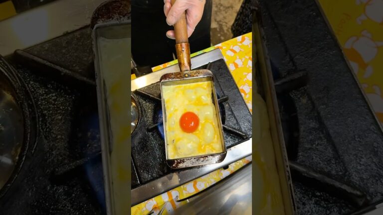 黄身を離さない究極のだし巻き玉子 #japanesefood #卵焼き