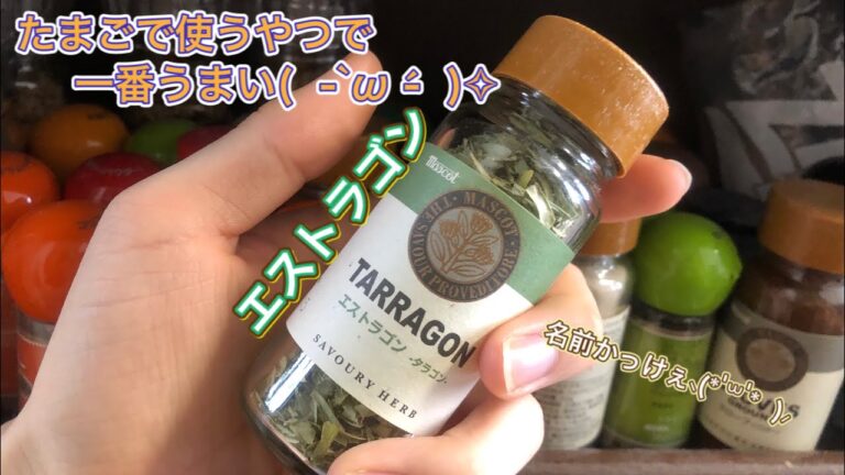 エストラゴンってハーブがすごい！［大学生の料理］