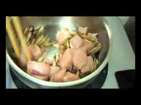 torigoboumaitake鶏とゴボウと舞茸の炒め煮