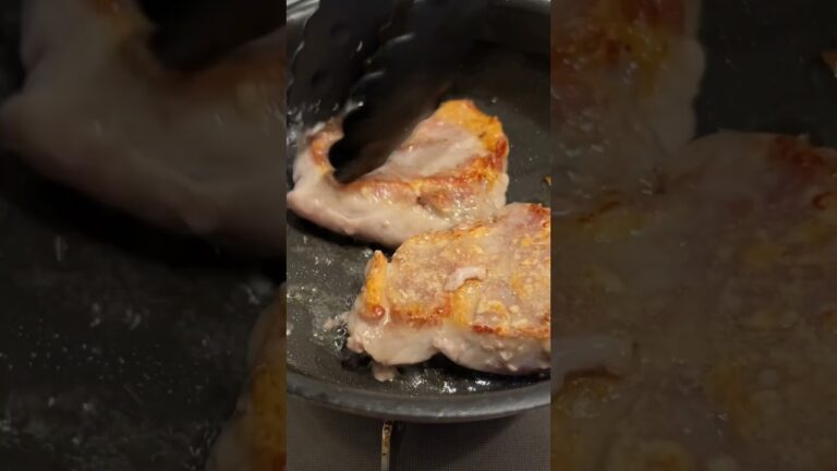 ガリバタポークステーキ #おうちごはん #おつまみ #ひとりごはん #料理男子 #晩酌 #男飯 #簡単レシピ #cooking
