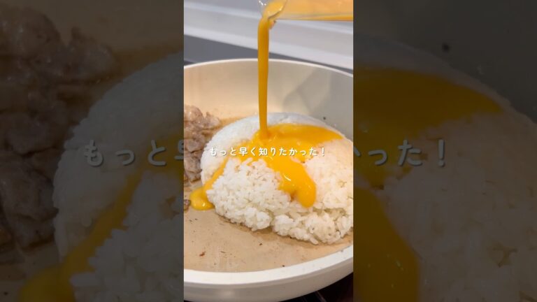 【400万回再生】バズった美味しい豚バラチャーハン #簡単レシピ #チャーハン #休日ランチ