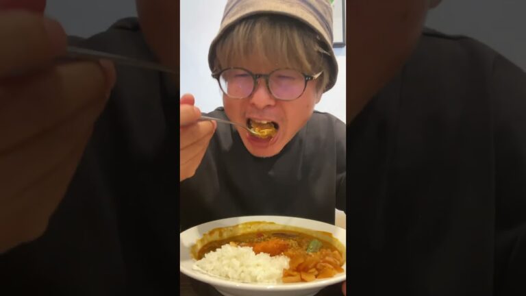 【ココイチ】チキンと夏野菜のカレーを食べたら夏を感じたーー　#shorts