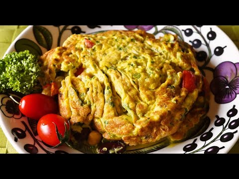 豆のフリッタータ（イタリア風オムレツ）【人気料理研究家が教える！簡単レシピ】