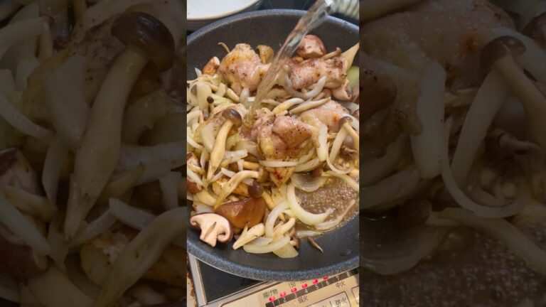 【ほうれん草を食べる！】ほうれん草チキンミルク煮込み #shorts