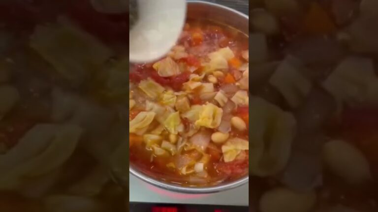 煮豆とゴロゴロ野菜のトマトスープ【簡単スープ】 #shorts