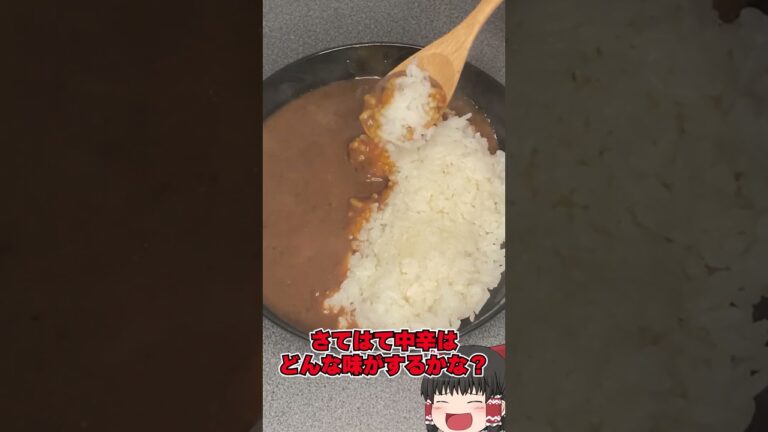 【業務スーパー】格安のカレー（中辛）ってどうなの？？？#shorts