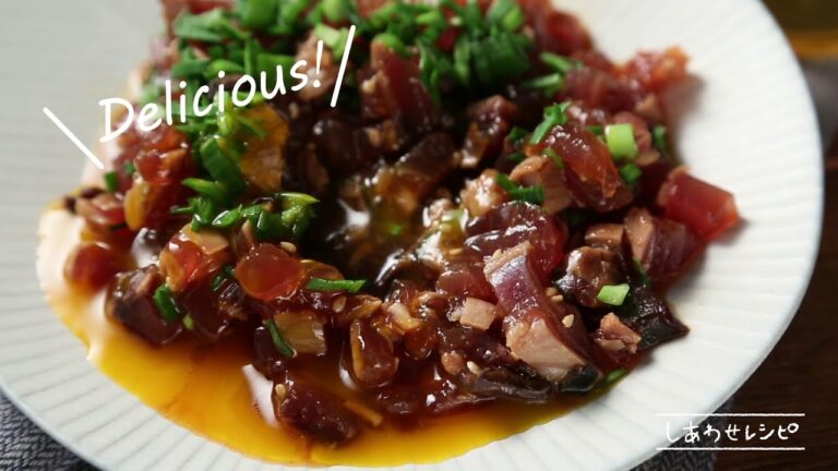 かつおのたたきユッケ