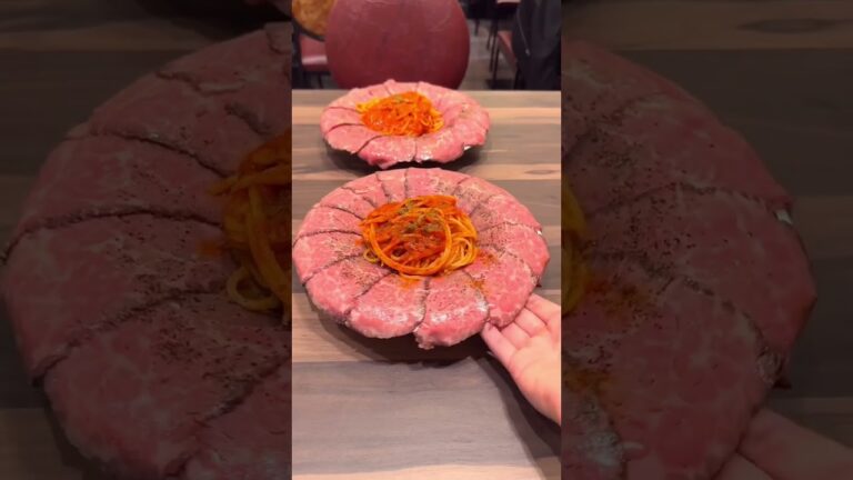 【立川】ローストビーフで囲んだボロネーゼが絶品【アタッチメント】
