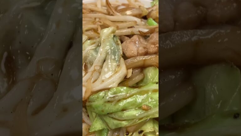 肉野菜炒め定食　大衆食堂 定食のまる大 静岡北口店　静岡県静岡市　静岡駅　#short #shorts #肉野菜炒め