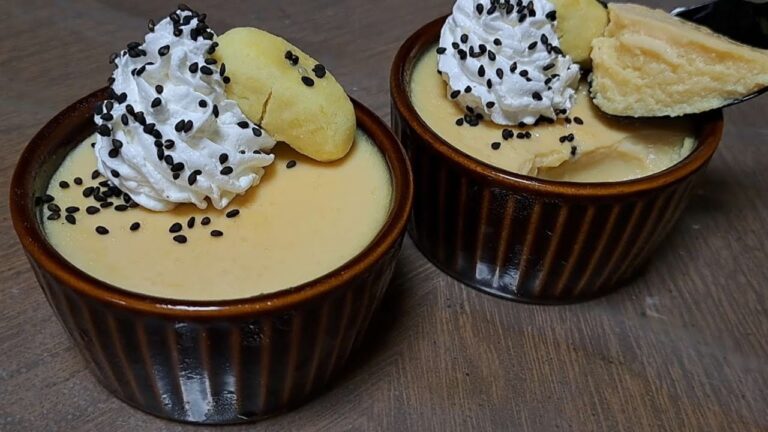 スイートポテトプリン作ってみた。