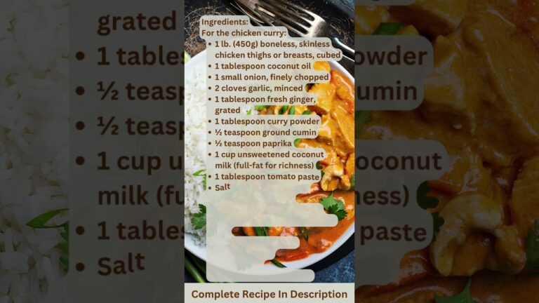 糖尿病レシピ カリフラワーライス入りチキンカレー 砂糖不使用ココナッツカレー by What Shall I Cook