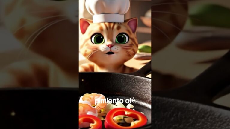 Este gatito chef te robará el corazón 🧡