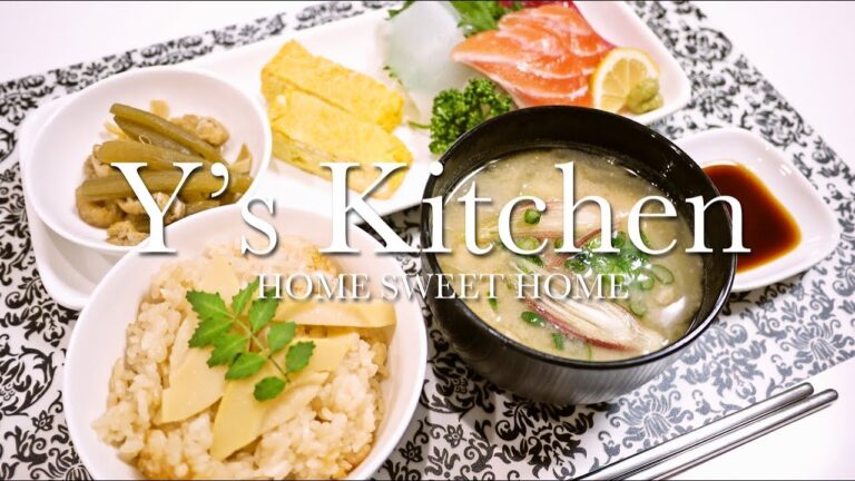 【料理】夫の実家から届いた食材で♪筍ごはん＆ふきとあげの煮物