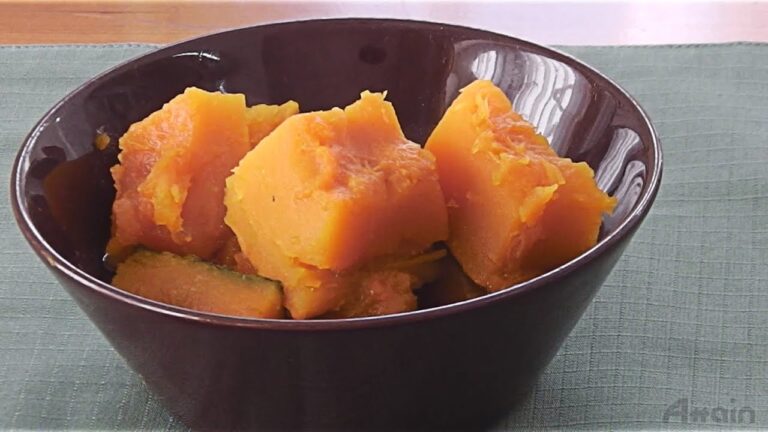 カボチャの煮物✿日本の家庭料理【日本通tv】