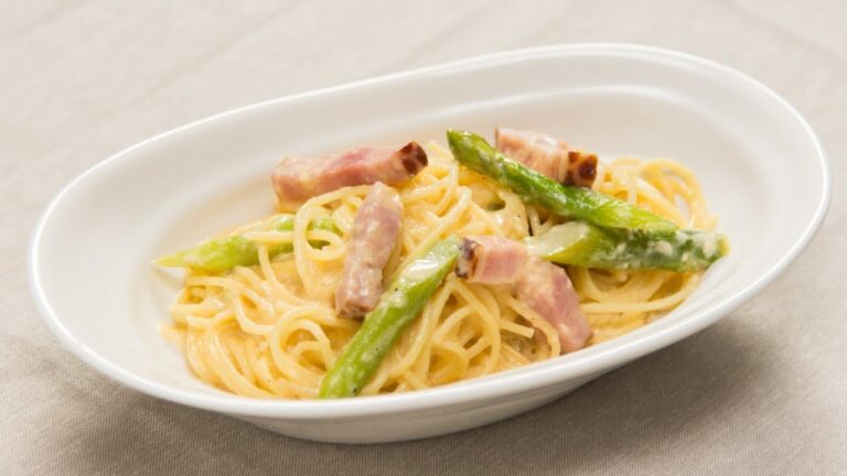 「カルボナーラ（ワンボウルパスタ）」の作り方☆レンジでかんたん、ビストロNE-BS1400におまかせ！失敗なし！！